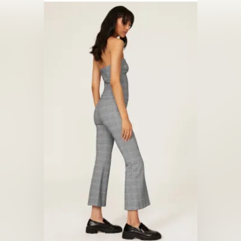 Rosetta Getty Plaid Cropped Pants Size Medium